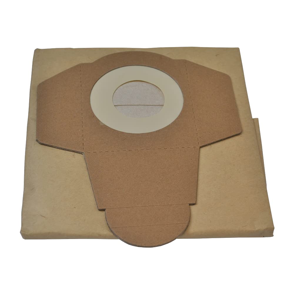 RocwooD Paper Dust Bag Fits RWWDVC3 20L Wet And Dry Vacuum Cleaner Hoover