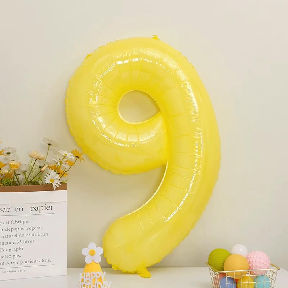 Red 0 balloon 40 Inch Giant Helium Foil Number 0 to 9 Red Balloon Birthday Wedding Party Digital Decorations (Number 0) — view 398