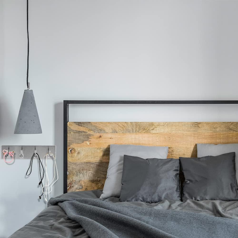 Picowe Key Holder for Wall Decorative, Adhesive Stainless Steel Key Hooks, Key Hanger Key Organizer for Wall, Towel Hook Coat Hanger for Entryway Hallway Kitchen(Four Rows,Sliver 1PCS) - Image 5