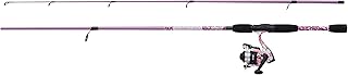 Mitchell Tanager Camo II - Combo de caña y Carrete, Ideal para Principiantes o Pescadores Ocasionales, Varillas de Fibra de Vidrio Fuertes, carretes giratorios de rodamiento 1+1, diseño DigiCamo