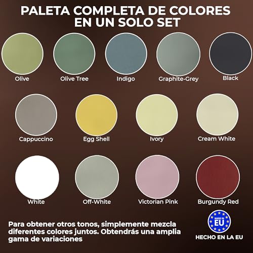 Miniatura 6 de 7 Artists Chalk Paint Rosa Victoriano 100 Ml Pintura A La Tiza Para Muebles Efecto Vintage Colores Para Decoración