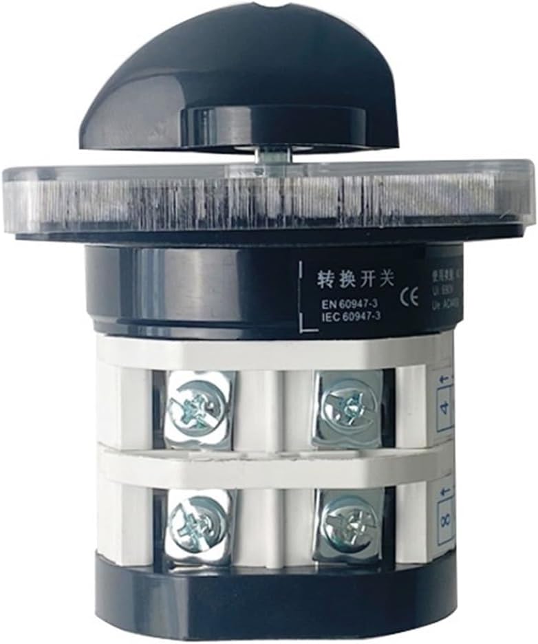 YMZ12-32/2 Rotary Cam Switch Knob Universal Combination Manual Electrical Changeover Selector 690V 2 Levels LW31-32A(01234)