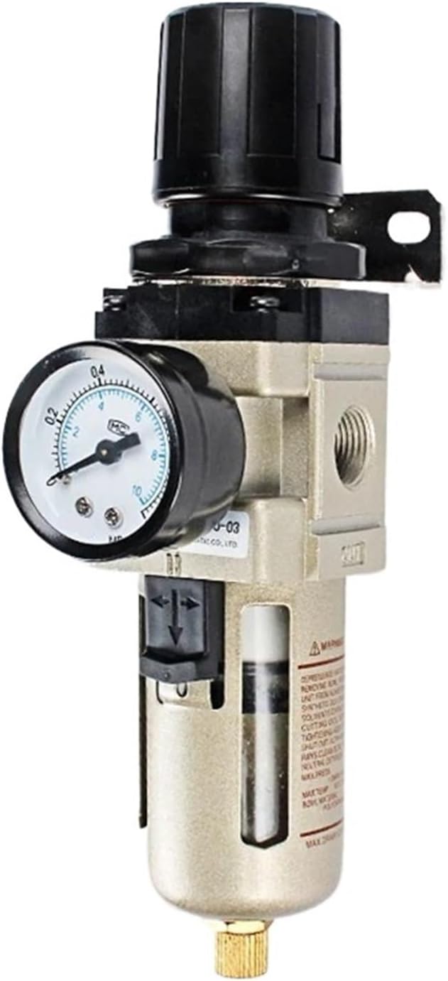 AW2000-02 3-Point Interface Normally Open Automatic Drain air Filter Valve steam Trap Pressure Gauge Compressor Pressure reducing Valve(AW3000 03)