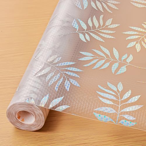 Image of Cooyes Shelf Liner - Premium Non-Adhesive Cabinet & Drawer Liner for Kitchen - Waterproof Shelf Paper with Modern Pattern - Durable EVA Cabinet Mat - Easy to Cut (11.8 inch W x 120 inch L)
