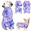 Lukovee recovery suit for dogs zipper on recovery suit for female male dog onesie abdominal wounds cone e collar alternative prevent licking spay recovery suit 2tpuxlarge  urban country home decor