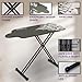 SLIETON Extra Large Ironing Board with Large Hang Rail in 53