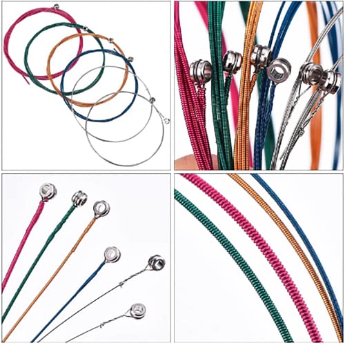 Futoice Guitar Accessory Kit - Guitar Strings, Capo, Picks, Guitar Stickers, Tuner, Guitar Fingertips, 3-In-1 String Changing Tool Kits Best Gifts For Guitar Beginners (Five) #TOP1