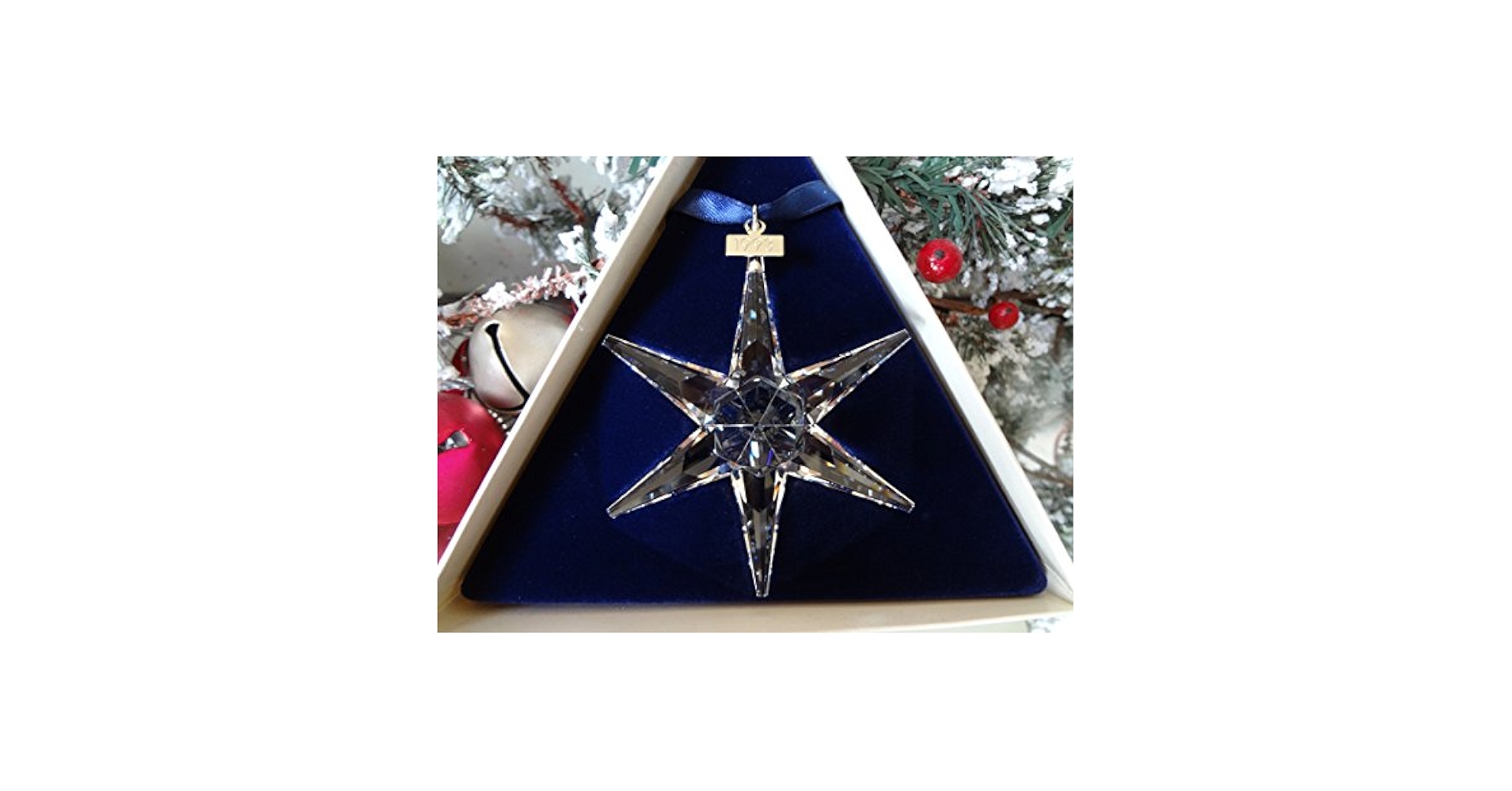スワロフスキー　クリスマス　オーナメント 1993年 Retired Swarovski Crystal 1993 Annual Edition Star Christmas