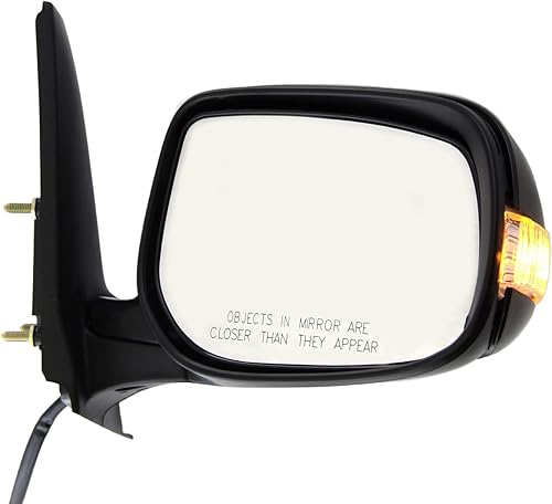 Kool Vue sc12er-s Espejo Corner Mount Tipo Passenger Side derecha) plástico primered Potencia in-housing