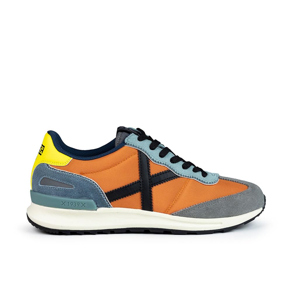 Munich Men's Dynamo Sneaker, Orange, 4 UK