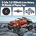 Cheerwing 1:10 Scale Rock Crawler 4WD Off-Road Remote Control Monster Truck with Two-Speed Gearbox Hobby RC Car for Adults
