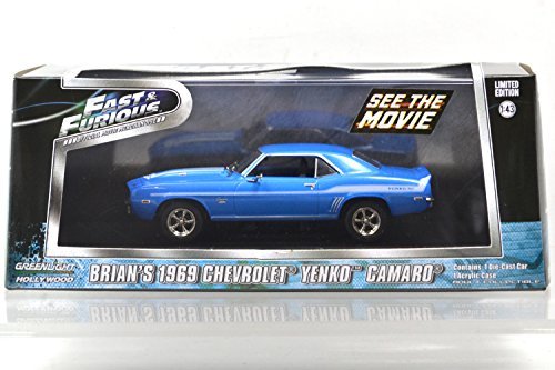GREENLIGHT 1: 43SCALE 2 FAST 2 FURIOUS BRIAN'S 1969 CHEVROLET