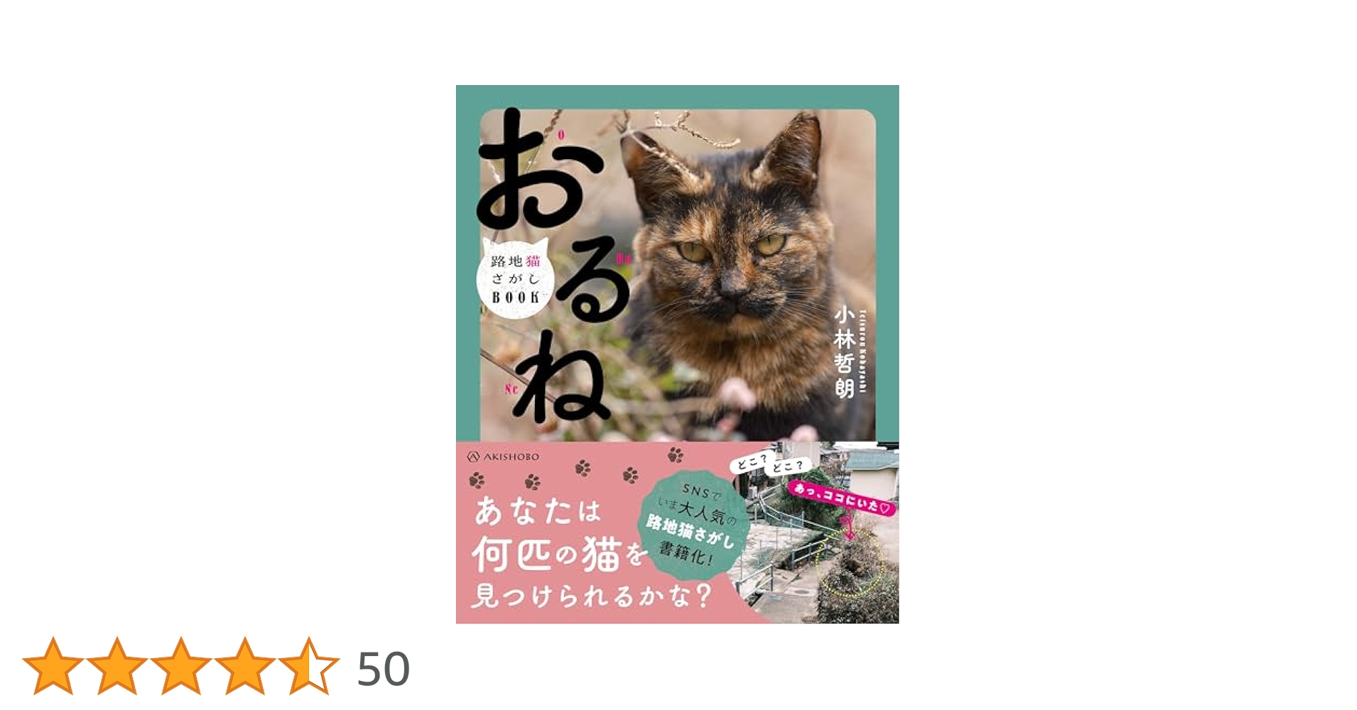 おるね──路地猫さがしBOOK | 小林 哲朗 |本 | 通販 | Amazon