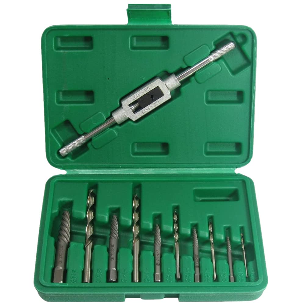 Amazon | 【 ボルト抜き 逆タップ 工具 セット タップハンドル ドリル  