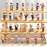 Blosssound 30 Pcs Community Helpers Blocks Preschool Community Helpers