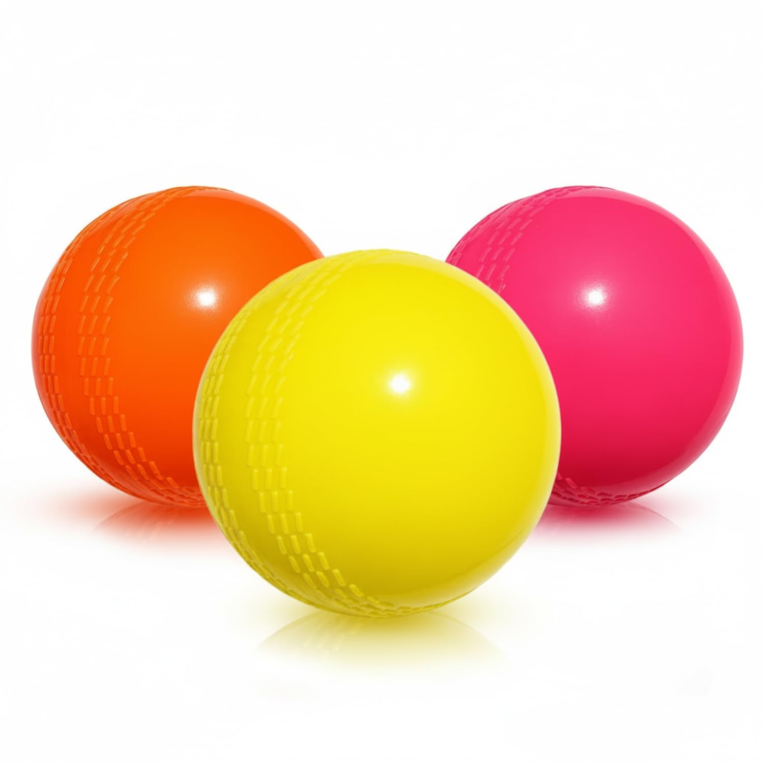 Ecommer Wind Ball Pack of 2 (100g Each), Synthetic Tennis Cricket Balls for Practice & Training, Durable Good Bounce for Indoor & Outdoor Cricket (Multicolor)-picture-21