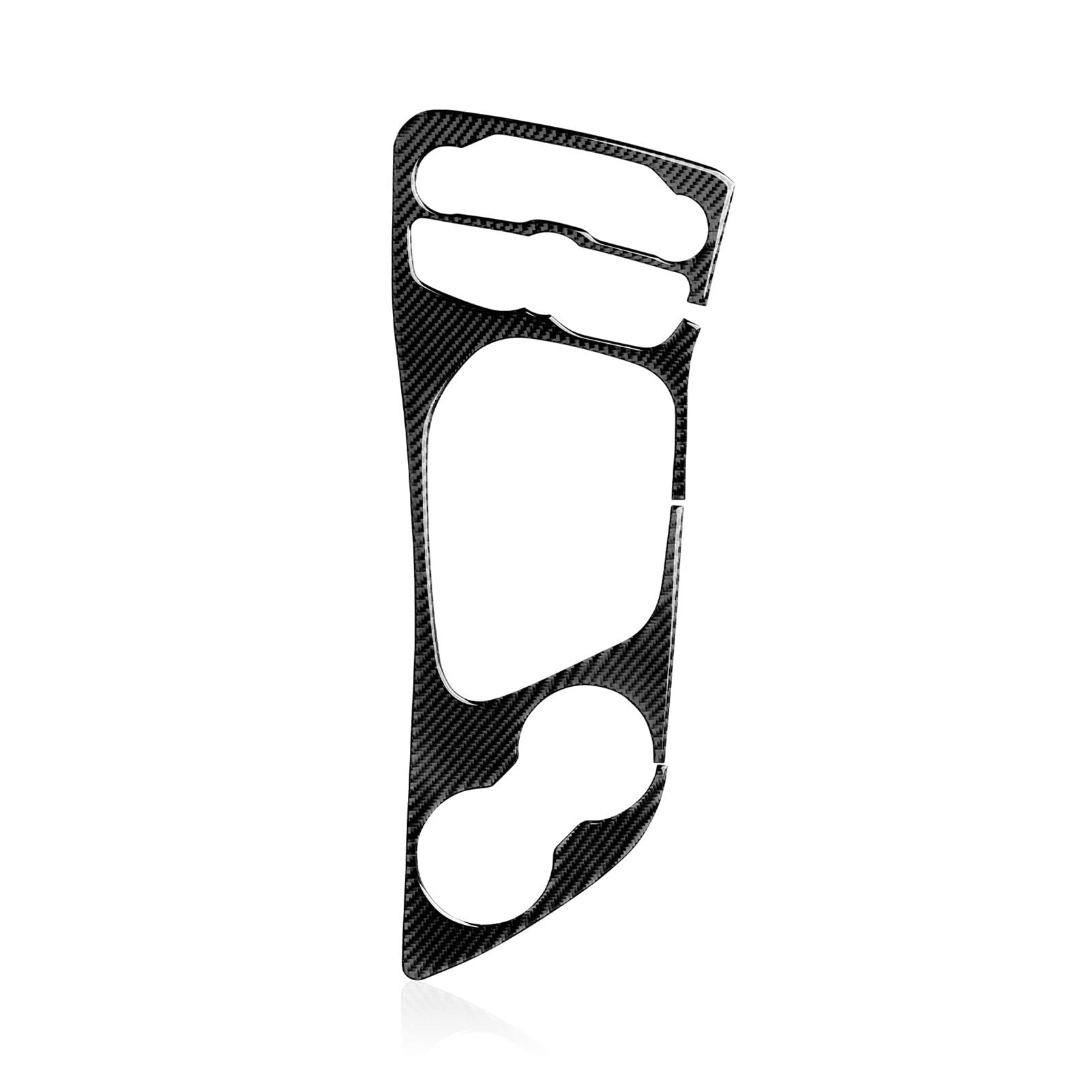 Car Central Trim for Dodge for Challenger 2021-2015 Car Gear Shift Panel Cover Decals Trim Stickers(Black)