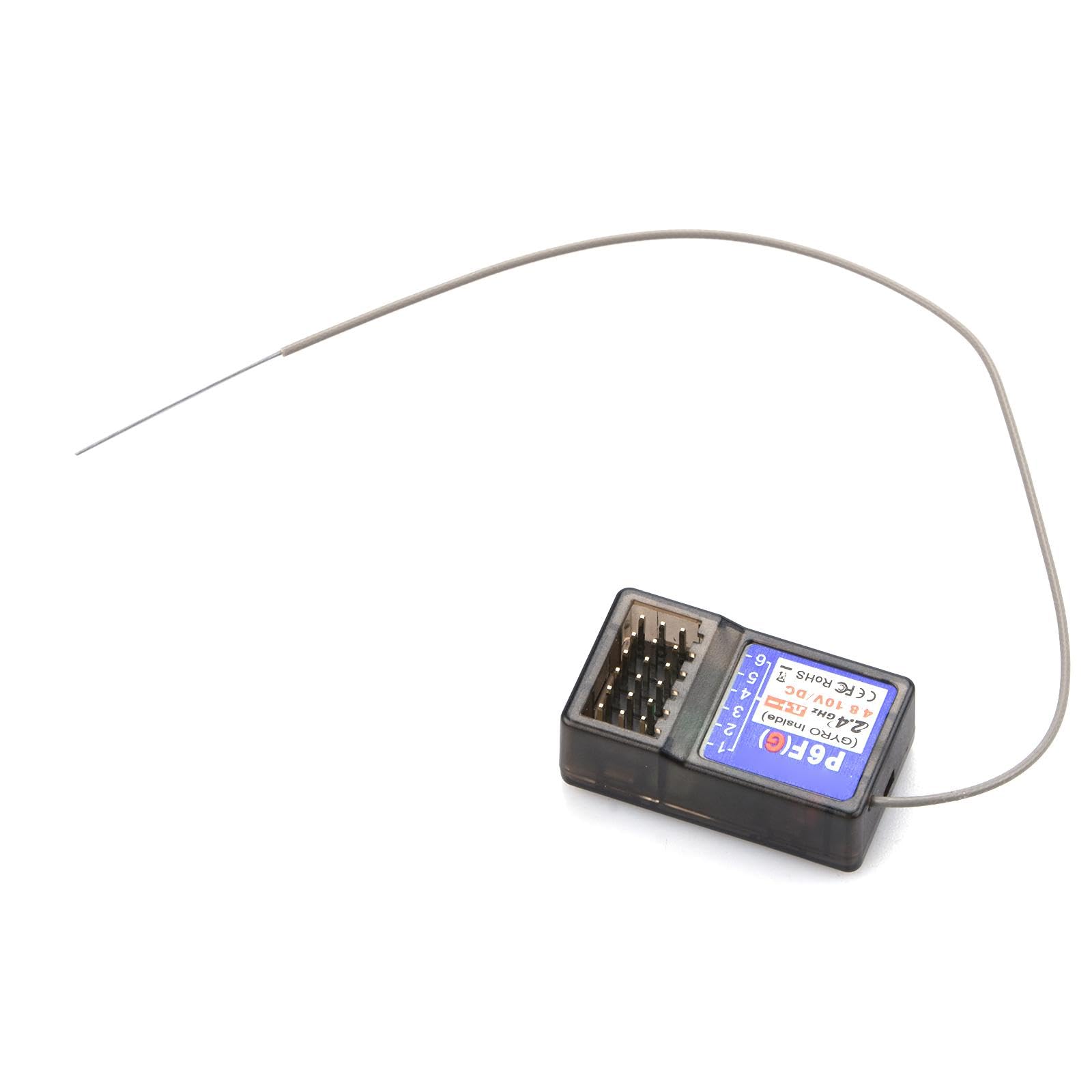 Mando a distancia del transmisor DumboRC P6FG 2.4 Receptor con giroscopio para RC P6FG accesorio de pieza
