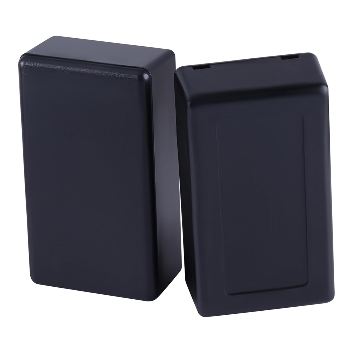 6PCS Project Boxes ABS Plastic Electrical Box Small Junction Box Black 2.8 x 1.7 x 0.91 Inch (72 x 42 x 23mm) Electrical Project Enclosure Project Case Power Junction Box