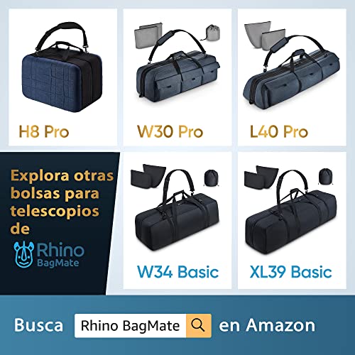 Funda para telescopio Celestron acolchada y repelente al agua de 76x29x25 cm con correa ajustable 7