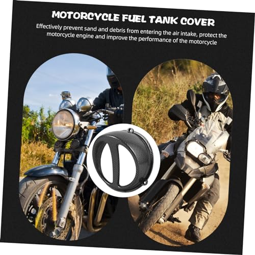 Cubierta de ventilador ABS negro para motocicleta 6