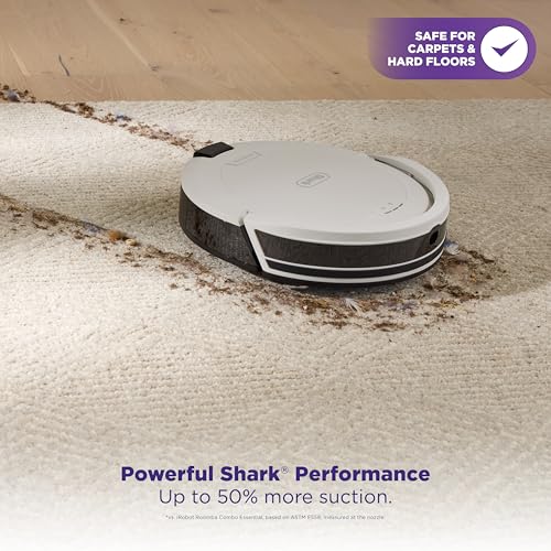 Shark Navigator Robot Vacuum – SmartPath Navigation, 50% More Suction, Self-Cleaning Brushroll, Object Detection, Voice Control, Recharge & Resume – Cleans Carpets & Hard Floors* AV2120 by Shark - Image 2