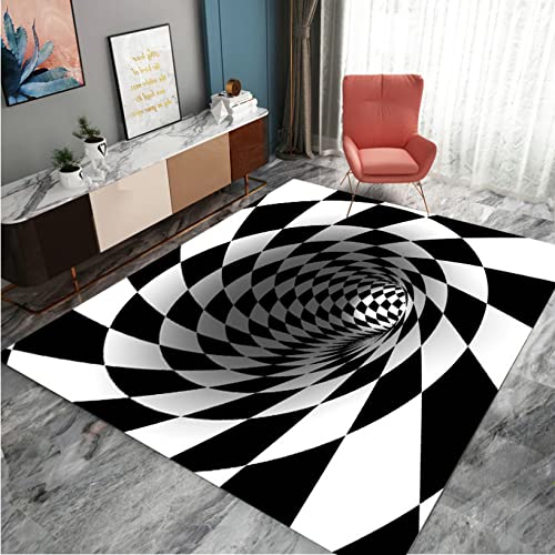 ラグマット カーペット 北欧 140*200cm シンプル モダン 錯覚敷物 長方形 低反発 洗えるラグ 滑り止め付き ホットカーペット対応 折り畳み やわらか 快適 おしゃれ オールシーズン 抗菌防臭 防ダニ 室内用 リビングルーム カラー 子供部屋