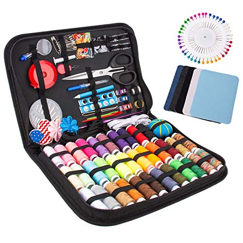 STURME Sewing Kit, 198pcs Sewing Supplies for Adults, Kids, DIY, Beginner, Emergency, Traveller and...