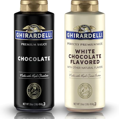 Ghirardelli Flavored Sauce Variety Pack | 16 oz Bottles (Pack