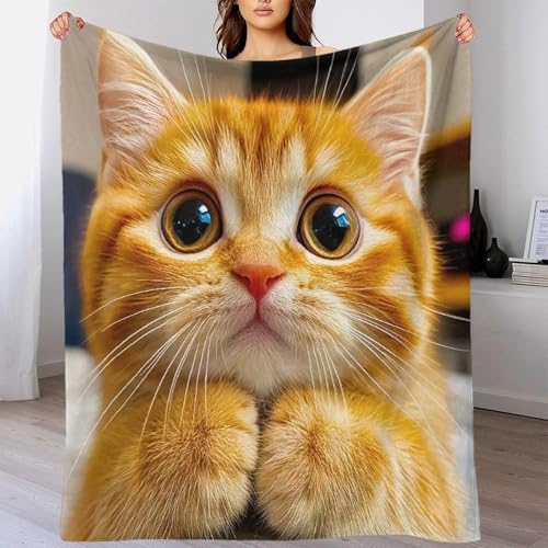 Couverture lit chat en peluche douce, une idée cadeau cocooning idéale - 6