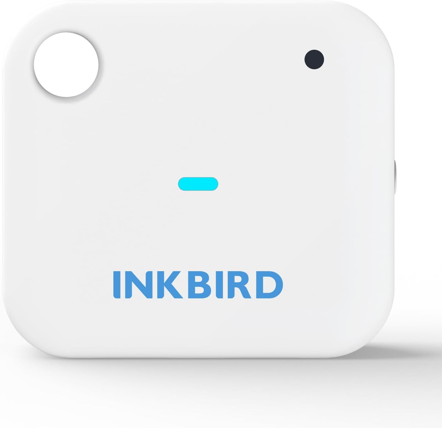 Smart Wi-Fi Temperature and Humidity Sensor, Inkbird Indoor White Hygrometer Thermometer Monitor with Alarms, Historical Graphs, 1 Year Data Cloud Storage, Ideal for Home Reptile Greenhouse
