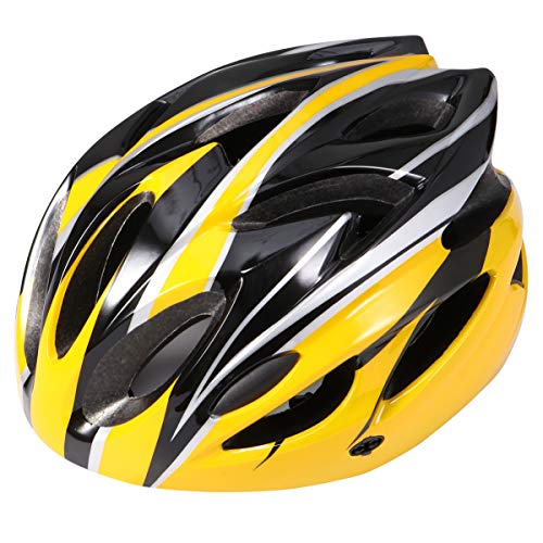CLISPEED Capacete de Bicicleta Adulto Capacete de Bicicleta para Homens Mulheres Ciclismo de Estrada