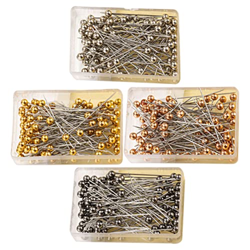 ARTIBETTER 400pcs Ball Head Straight Pins for Crafts Boutonniere Flower Pin Corsage Sewing Tool Sewing Decorative