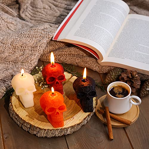 Skull Candle,Aesthetic Skull Candle, Decorative Candle, Decorative Burning Skull Candle, Home Decor, Home Gift, Aesthetic, Decoration, Colored, Colorful, Gift, Birthday, Halloween #TOP2