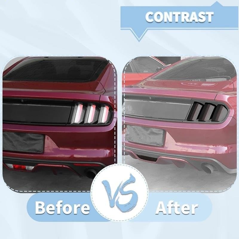 Lampe à sourcils feu arrière Mustang couvercle coque extérieure antibrouillard 2015