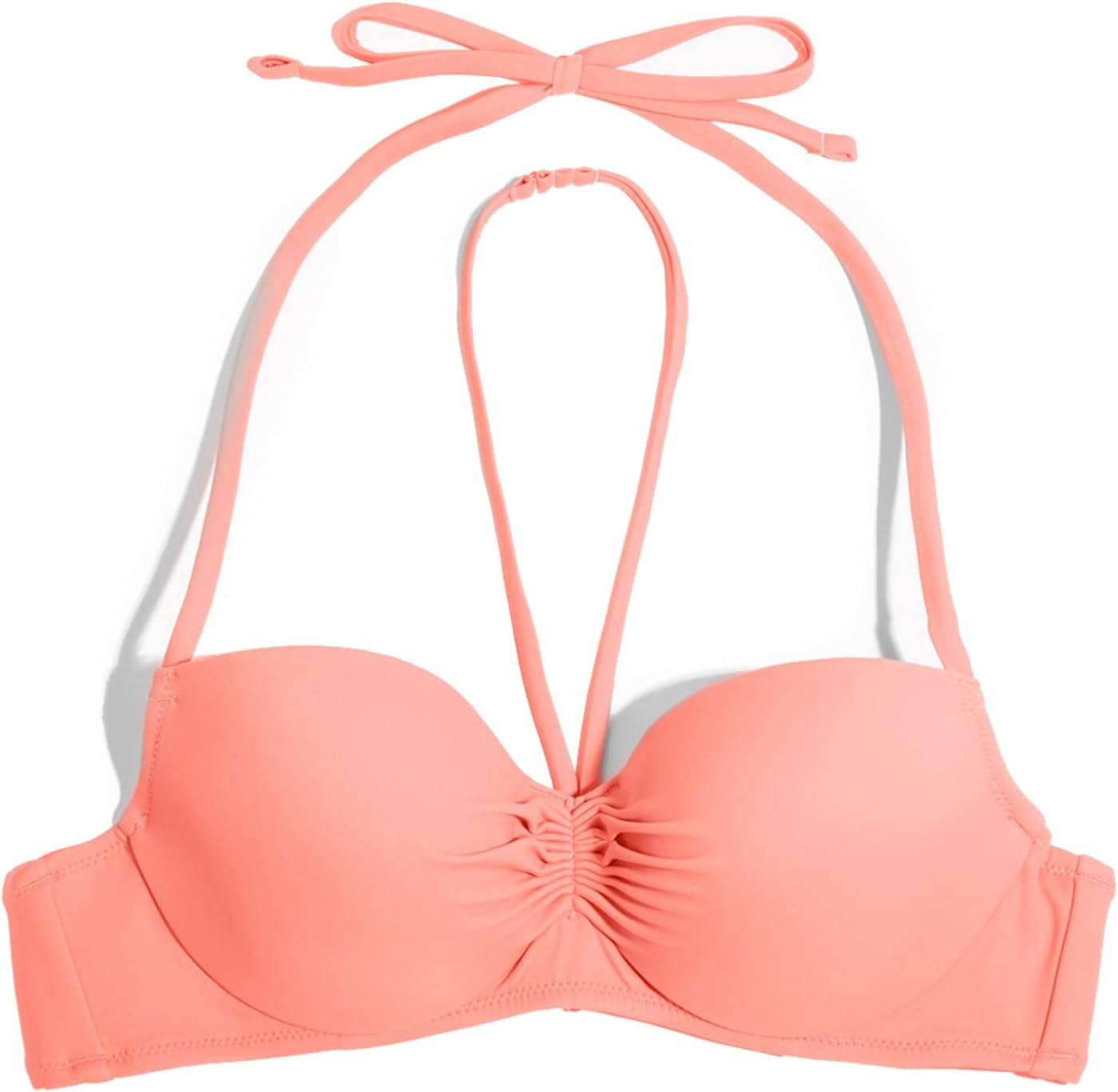 Smart & Sexy Women’s Swim Secret Halter Underwire Bikini Top – Supportive Bikini Top