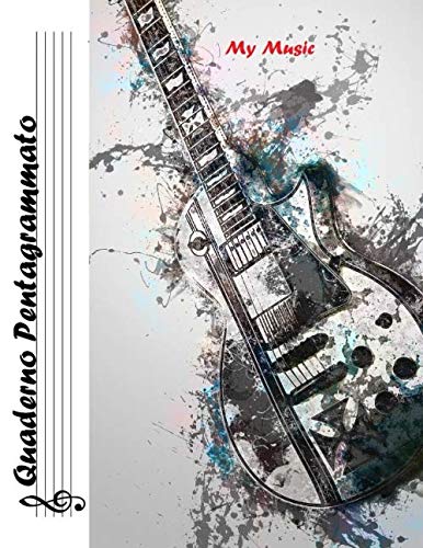 Quaderno Pentagrammato A5 - Oltre 100 Pagine, 6 Pentagrammi Per Foglio, Carta Color Crema - Foto 11