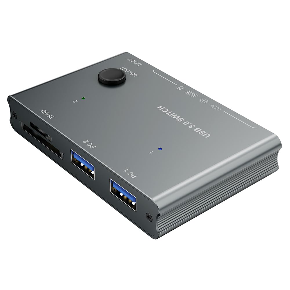 USB 3.0 Sharing Switcher High-Speed Multi-Function Interface for
