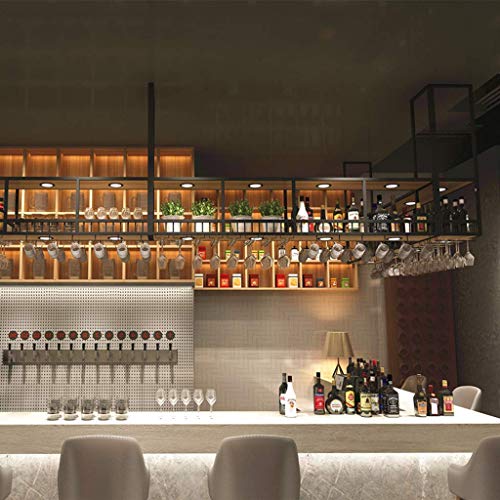 Casier à vin pour bar et restaurant avec étagère double niveau