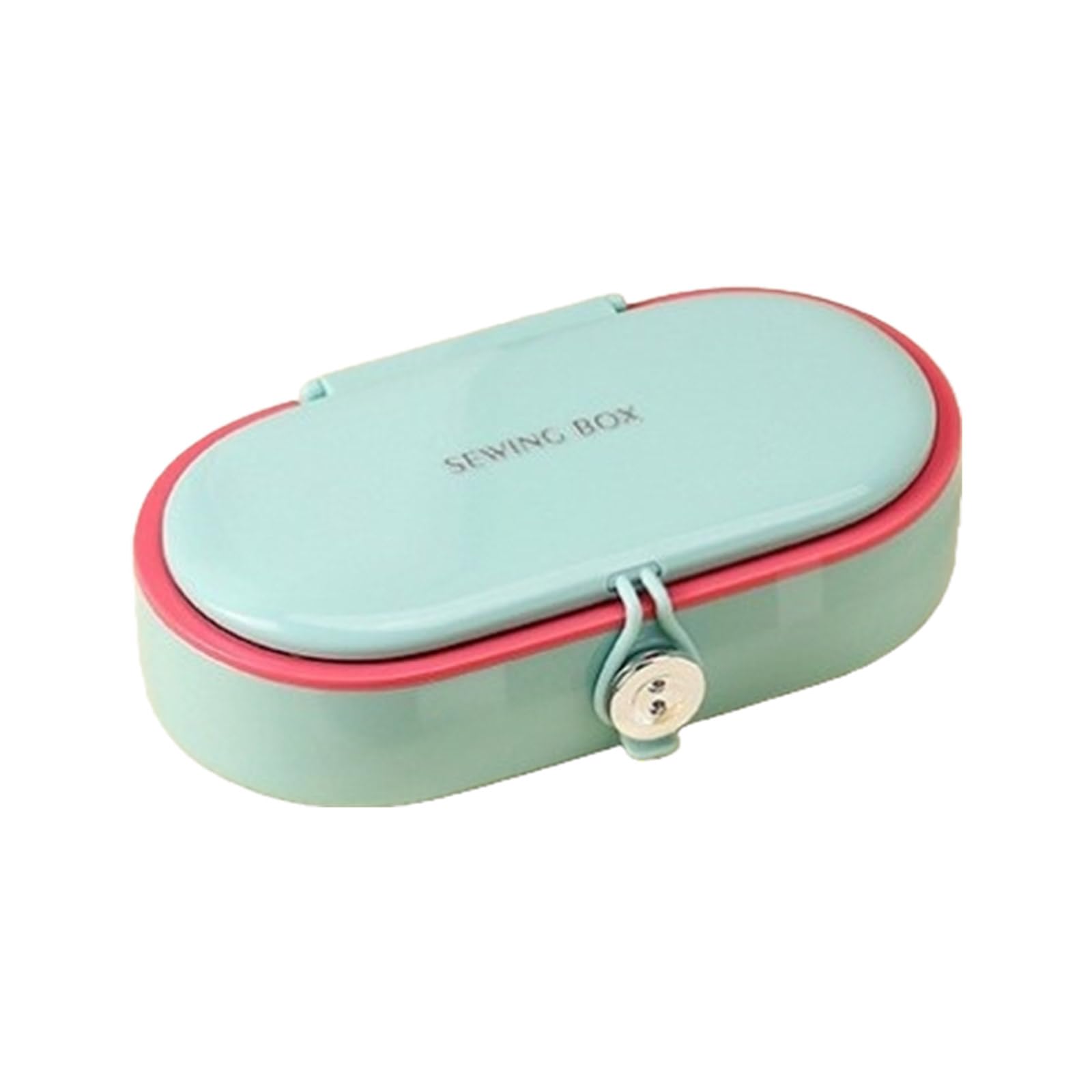 Nucelit Sewing Set Sewing Supplies Accessories with Thread, Needle, Scissors Sewings Portable Sewings Thread Box for Home Travel Needle and Box
