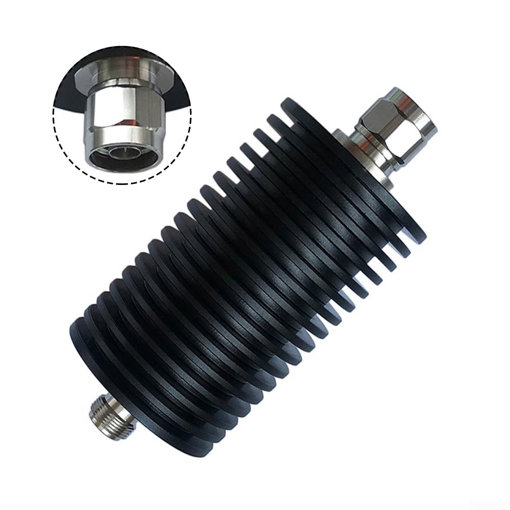 DC auf 4 GHz High Power 100 W Koaxial-Dämpfungsglied, 20 dB fest, N-Stecker auf Buchse, RF-Stecker, 50 Ohm Impedanz für präzise Signalsteuerung