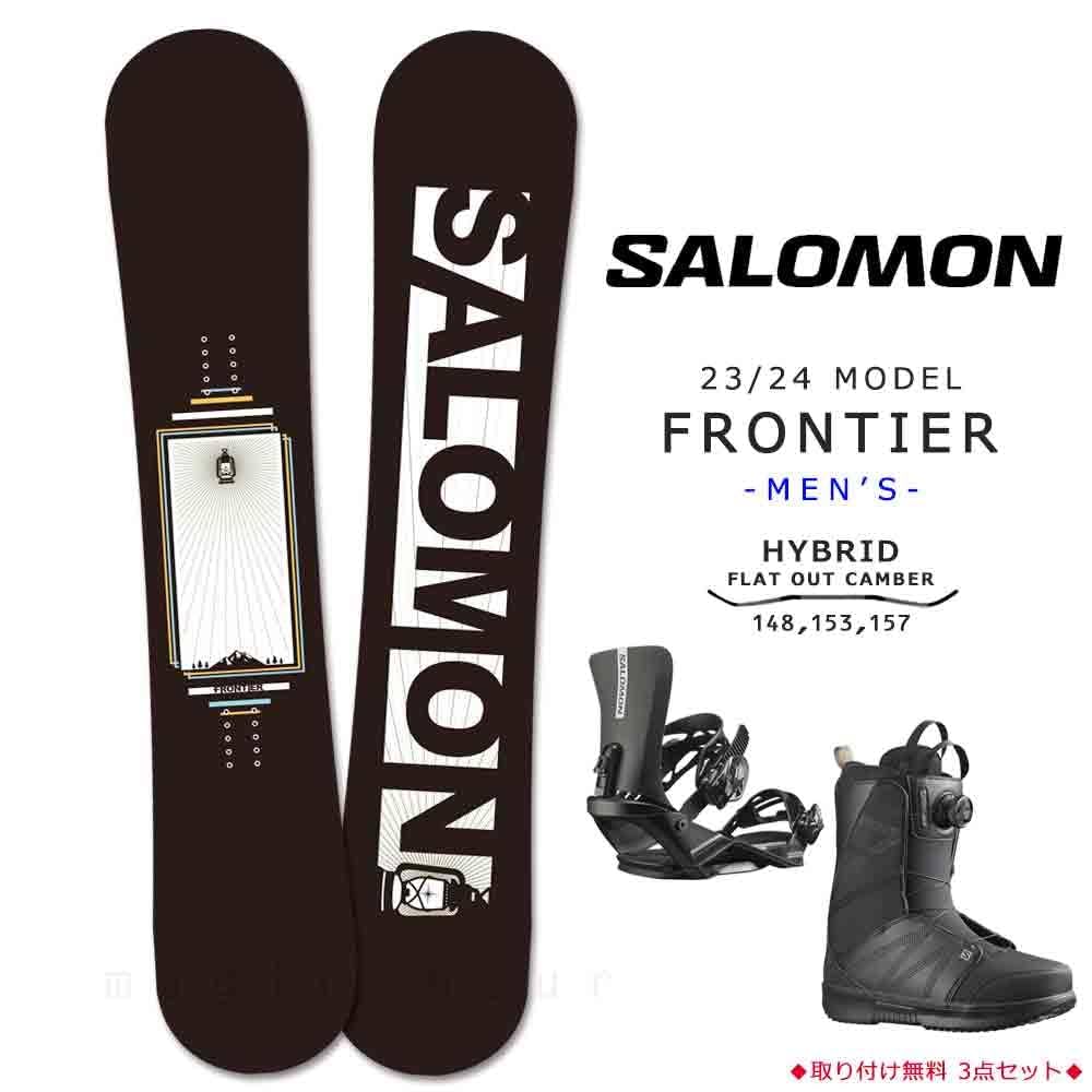 SALOMON スノーボード 3点セット SALOMON(サロモン) スノーボード 板 メンズ 3点 セット スノボ