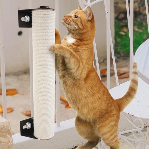 Rascador de Pared para Gatos con Cuerda de Algodón miniatura 7