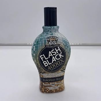 Amazon.com : European Gold Flash Black 4000X Indoor Tanning