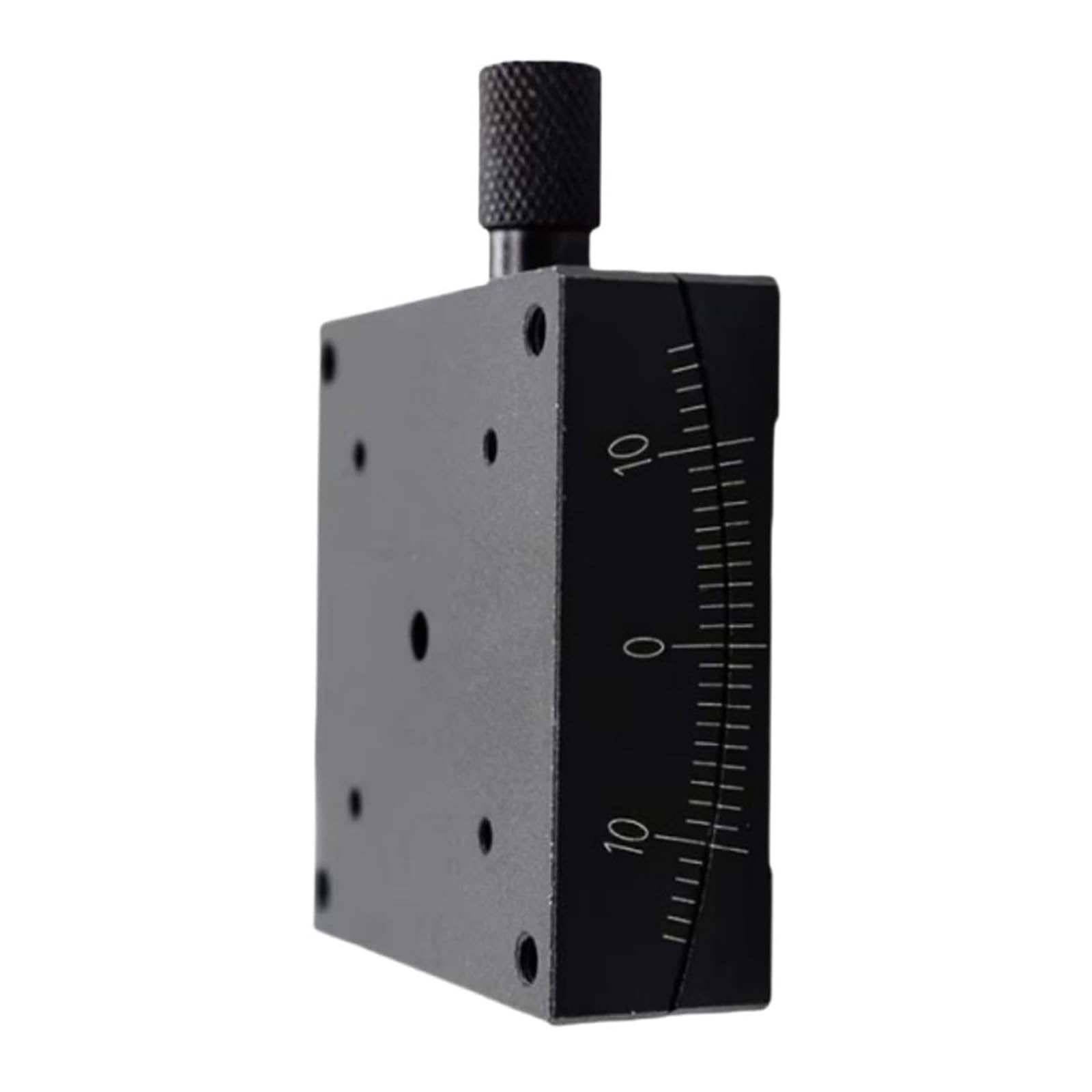 Mesa deslizante micrométrica para calibración manual precisa del ángulo, plataforma de desplazamiento de 25 x 25 mm para medición de microscopio