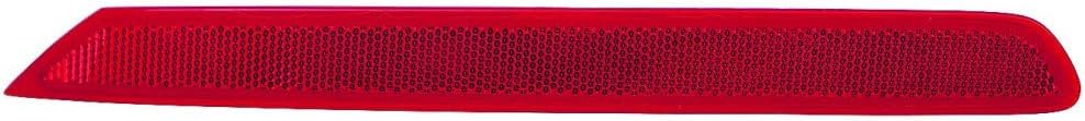 For Kia Forte Rear Reflector 2017 2018 2019 Passenger Side CAPA For KI1185117 | 92406 B0500
