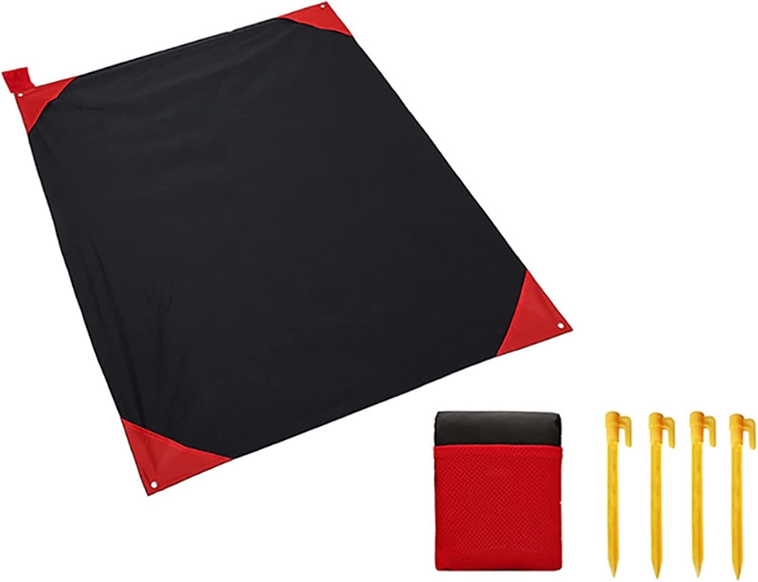 Beach Blankets Waterproof Pocket Beach Blanket Portable Camping Mat Folding Outdoor Picnic Mat Lightweight Camping Tent Mattress