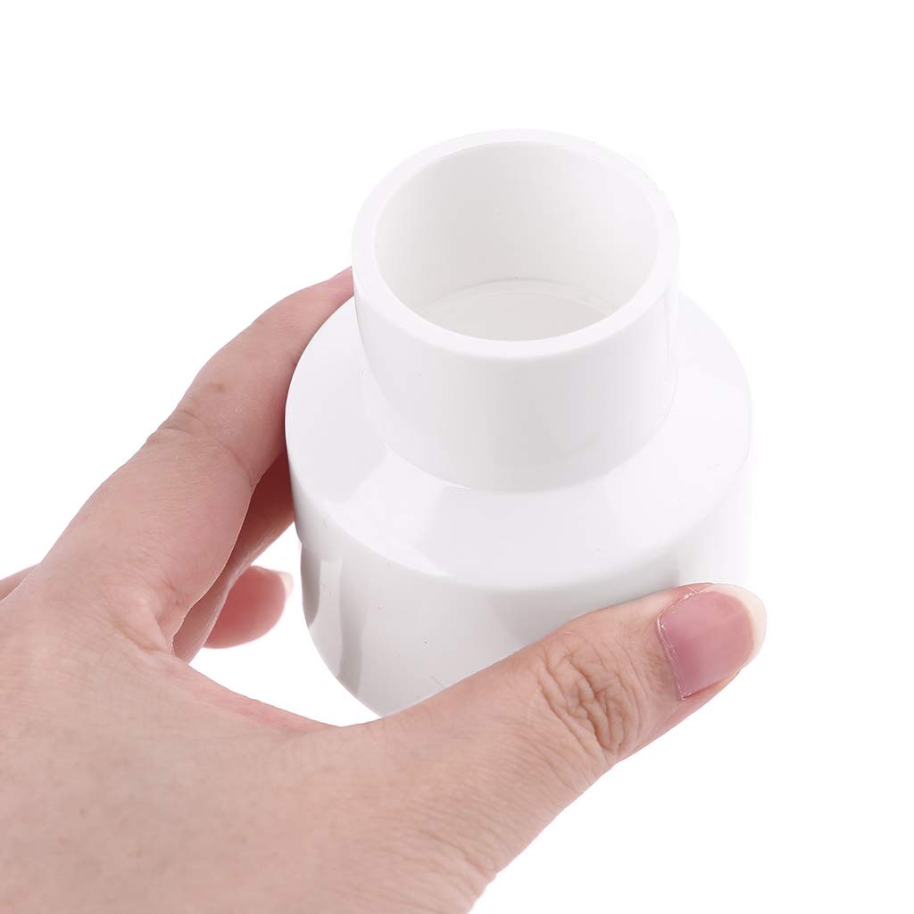 Adaptador Reductor De 50 Mm A 32 Mm Para Aspirador O Herramientas De Carpintería - De PVC, Resistente