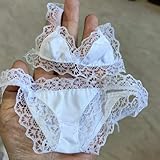 SssHam BJD Dolls Clothes of 1/3 1/4 Dolls Underwear Underpants Accessories 0F4N for 60 cm/ 45 cm Dolls Clothing BJD Doll Accessories(White,1/4)