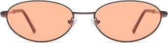 Retro Oval Sunglasses for Women Mens with Spring Hinge Sunnies AP3696